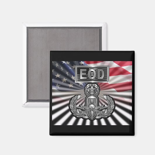 "EOD Master Blaster" Magnet (Vorderseite/Rückseite)