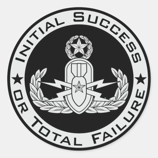 EOD Master ISoTF Runder Aufkleber (Vorderseite)