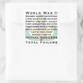 EOD Master WWII Quadratischer Aufkleber (Tasche)