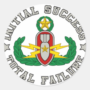 Eod-Meister in der Farbe ISTF Runder Aufkleber