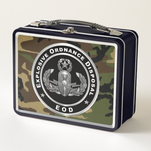 EOD METALL BROTDOSE (Vorderseite)