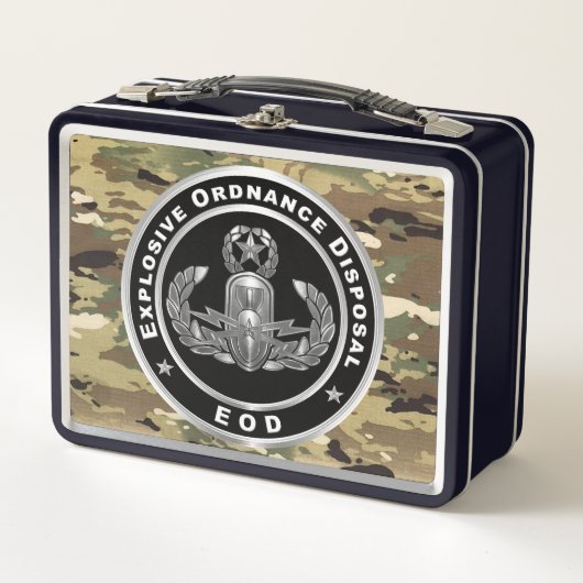 EOD METALL BROTDOSE (Vorderseite)