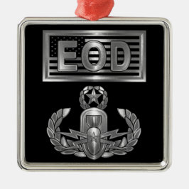EOD ORNAMENT AUS METALL