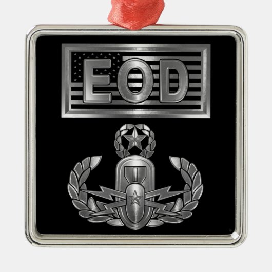 EOD ORNAMENT AUS METALL (Vorne)