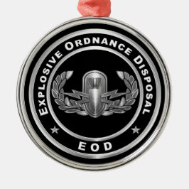 EOD ORNAMENT AUS METALL