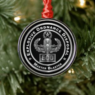 EOD ORNAMENT AUS METALL