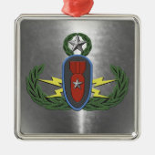 EOD ORNAMENT AUS METALL (Vorne)