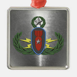 EOD ORNAMENT AUS METALL
