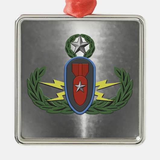EOD ORNAMENT AUS METALL (Vorne)