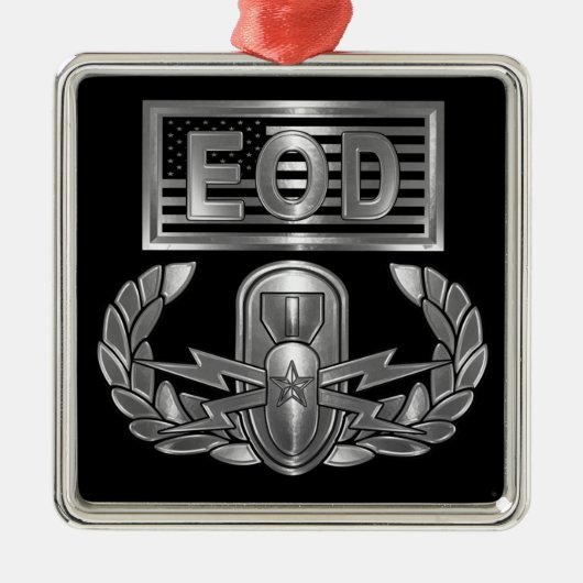 EOD ORNAMENT AUS METALL (Vorne)