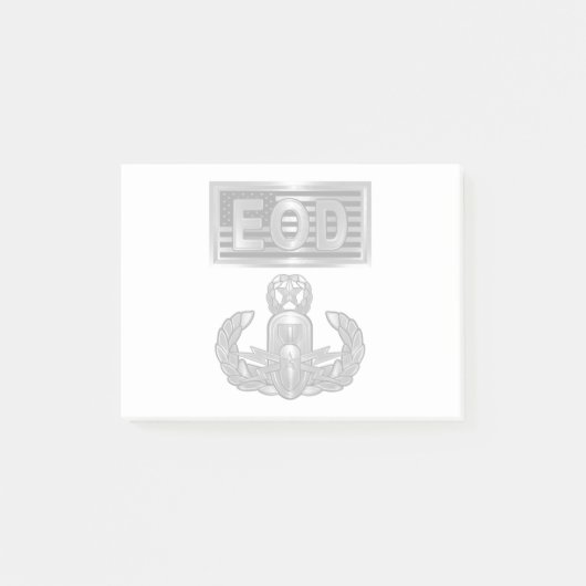 EOD POST-IT KLEBEZETTEL (Vorderseite)