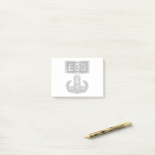 EOD POST-IT KLEBEZETTEL (Auf Schreibtisch)