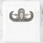 EOD RECHTECKIGER AUFKLEBER (Tasche)