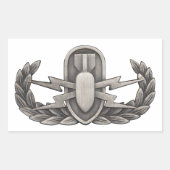 EOD RECHTECKIGER AUFKLEBER (Vorderseite)