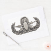 EOD RECHTECKIGER AUFKLEBER (Umschlag)