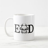 Eod-Schädel Kaffeetasse (Links)