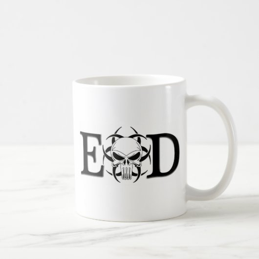 Eod-Schädel Kaffeetasse (Rechts)