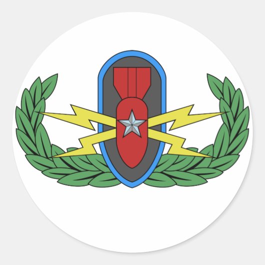 EOD Senior Abzeichen Stickers (Vorderseite)