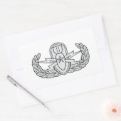 EOD Senior Rechteckiger Aufkleber (Umschlag)