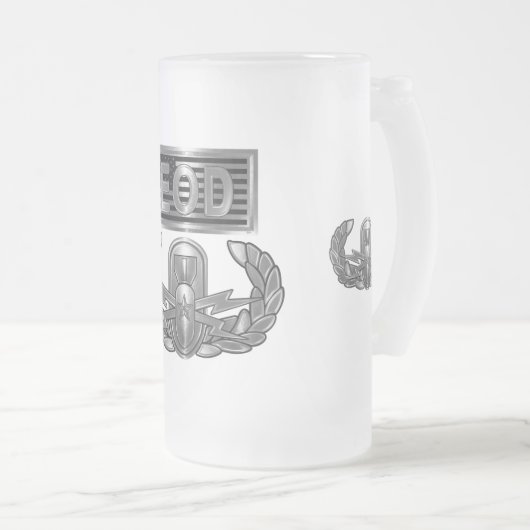 EOD-Sprengkörper-Beseitigung Mattglas Bierglas (VorderseiteRechts)