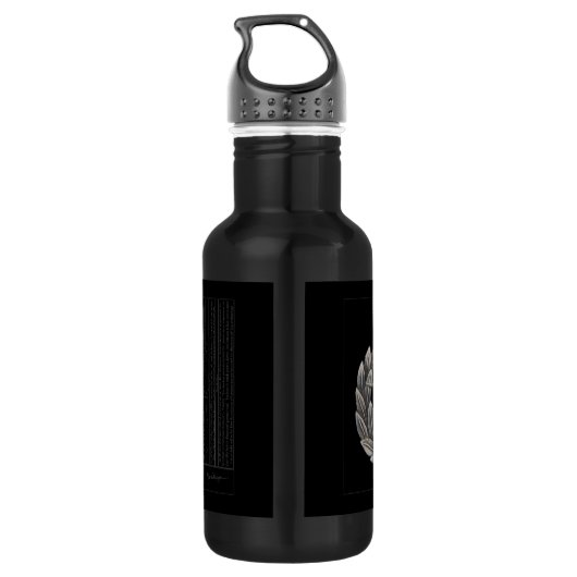 EOD-Technik Edelstahlflasche (Rückseite)