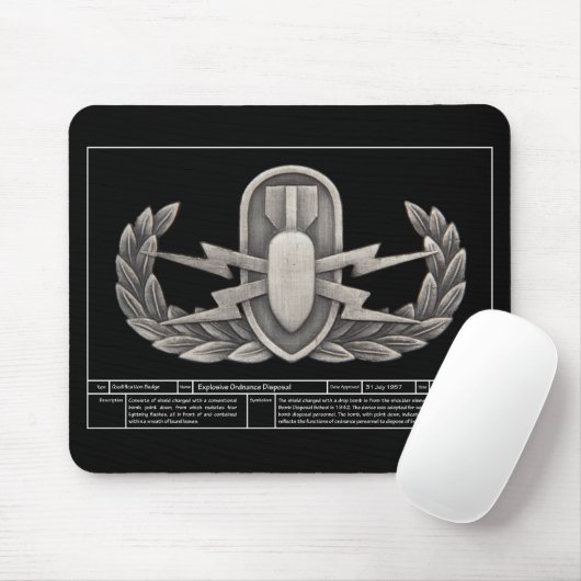 EOD technische 2 Mousepad (Mit Mouse)
