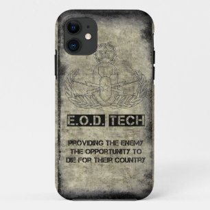 Eod-TECHNOLOGIE, die das feindliche… bereitstell Case-Mate iPhone Hülle