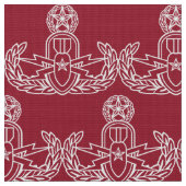 Eod-Vorlagenweiß Stoff (Nahaufnahme)
