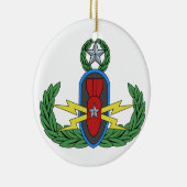 Eod-Weihnachtsverzierung Keramik Ornament (Rechts)