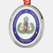 Eod-Weihnachtsverzierung Ornament Aus Metall (Links)