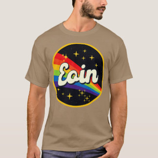 Eoine Rainbow in Space Vintag Style T-Shirt