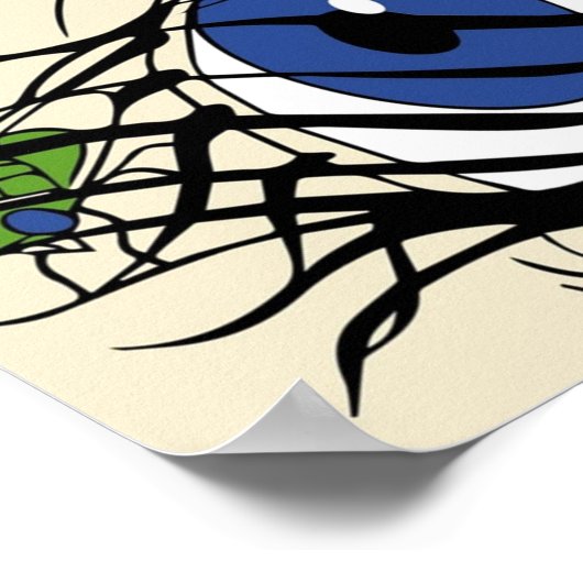 Eon Flux Poster (Ecke)