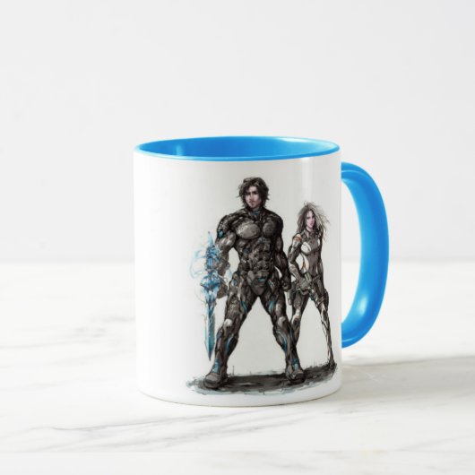 Eon-Krieger-Tasse Tasse (VorderseiteRechts)