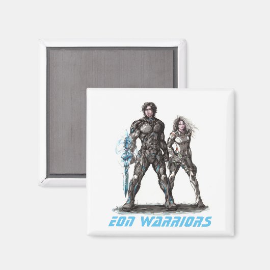 Eon Warriors Magnet (Vorderseite/Rückseite)