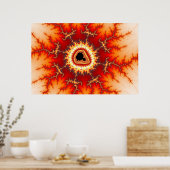 Eos - Fraktal Poster (Küche)