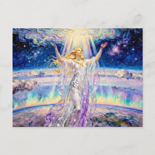 Eos Goddess of the Dawn and Heavenly Light from Gr Postkarte (Vorderseite)