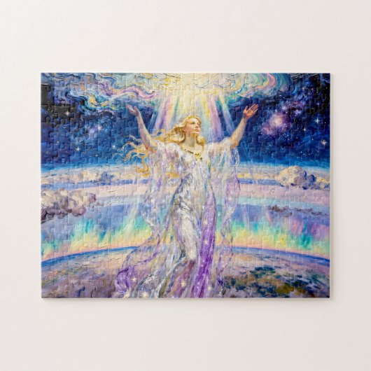 Eos Goddess of the Dawn and Heavenly Light from Gr Puzzle (Horizontal)
