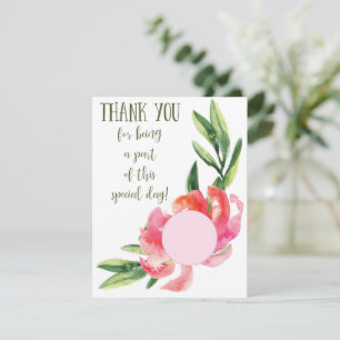 EOS Lippenbalsam Duschkarte Dankeskarte