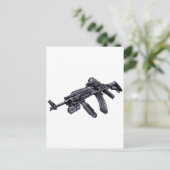EOTech-Geighted Tactical AK-47 Assault Rifle Postkarte (Stehend Vorderseite)