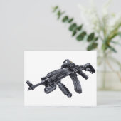 EOTech-Geighted Tactical AK-47 Assault Rifle Postkarte (Stehend Vorderseite)