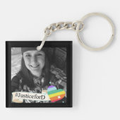 EOW/#JusticeForD Schlüsselanhänger (Rückseite)