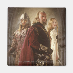 Eowyn and Theoden Magnet