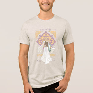 Éowyn "Ich bin kein Mann" Grafik zum Kampfeinsatz Tri-Blend Shirt
