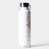 Éowyn "Ich bin kein Mann" Kampfbereit Grafik Trinkflasche (Vorne)