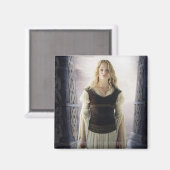 Eowyn mit Schwert Magnet (Vorderseite/Rückseite)