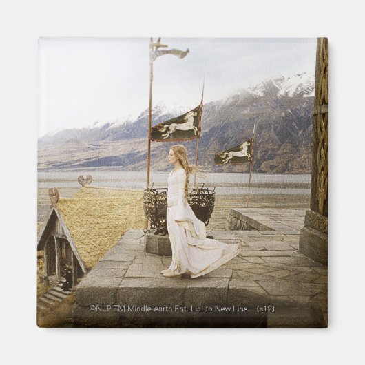Eowyn on Castle Steps Magnet (Vorne)