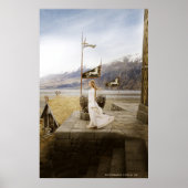 Eowyn on Castle Steps Poster (Vorne)
