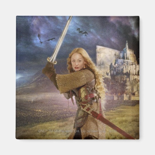 Eowyn Raises Sword Magnet (Vorne)