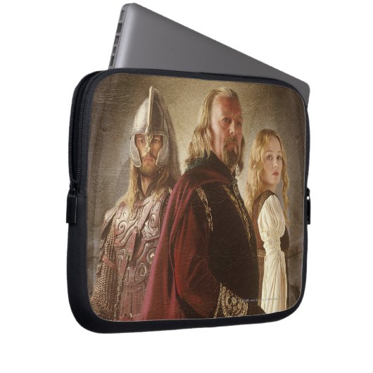 Eowyn und Theoden Laptopschutzhülle (Vorne Rechts)