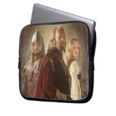 Eowyn und Theoden Laptopschutzhülle (Vorderseite Links)